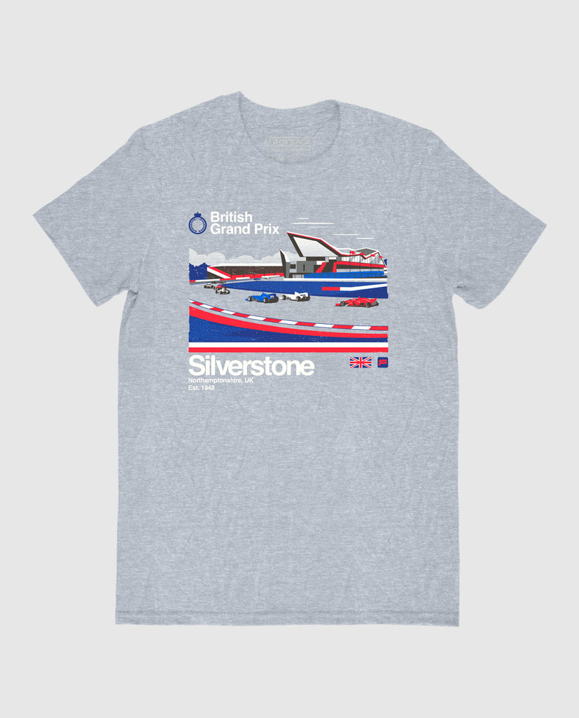 British Grand Prix Silverstone Circuit UK T-shirt